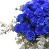 Μπουκέτο μπλε τριαντάφυλλα